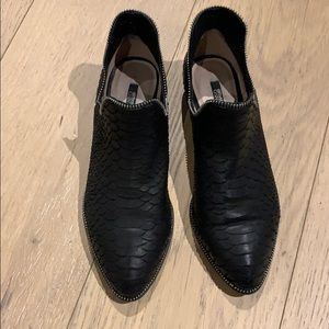 SENSO Bertina Boots - matte black snake size 38